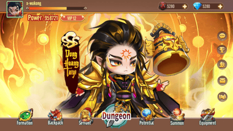 X-Wukong混沌世界(X-Wukong Chaos Of Realms)游戏