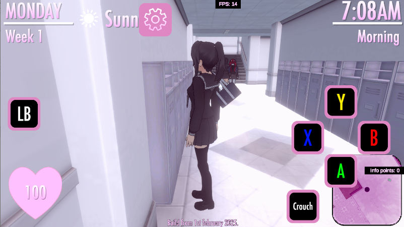 病娇模拟器我的前辈（MY Senpai）游戏
