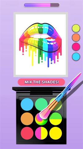 makeupkit眼影盒子游戏