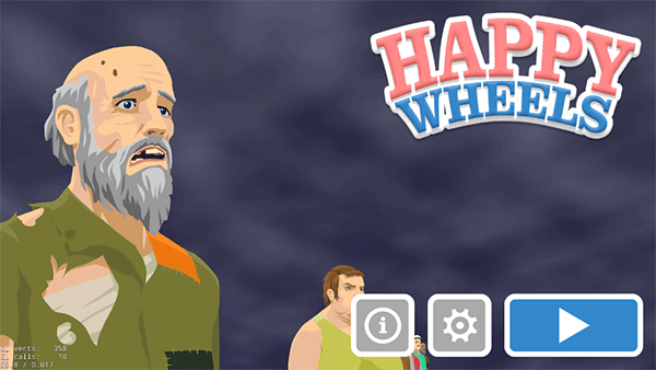 快乐独轮车(Happy Wheels)游戏