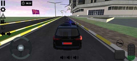 保护总统模拟器(Police Car Convoy Guard) 第4张图