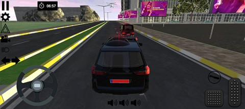 保护总统模拟器(Police Car Convoy Guard) 第5张图