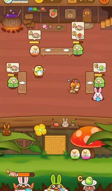 小鸡餐厅疯狂厨房游戏