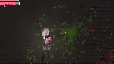白毛少女大战僵尸游戏 第3张图