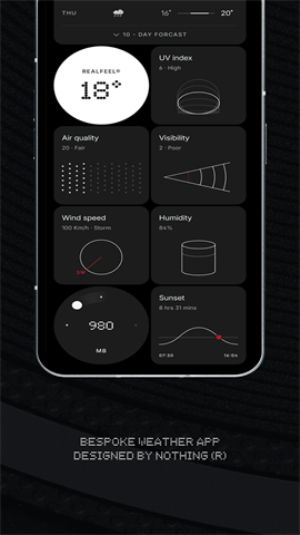 nothing天气APP