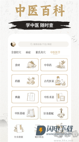 知源经络穴位APP