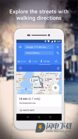 谷歌地图精简版APP