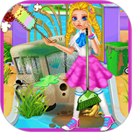 宝贝打扫房间游戏