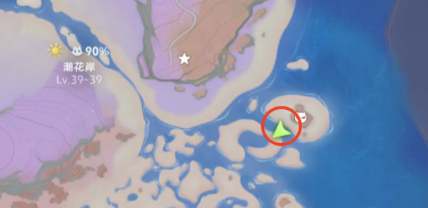 伊莫潮花岸精灵收集路线分享