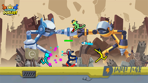 至尊决斗火柴人游戏