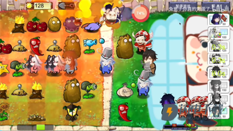 植物大战原神游戏