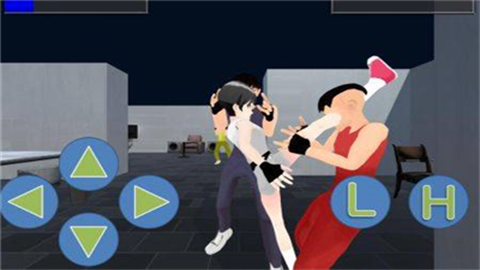 劈木板的女孩 第1张图