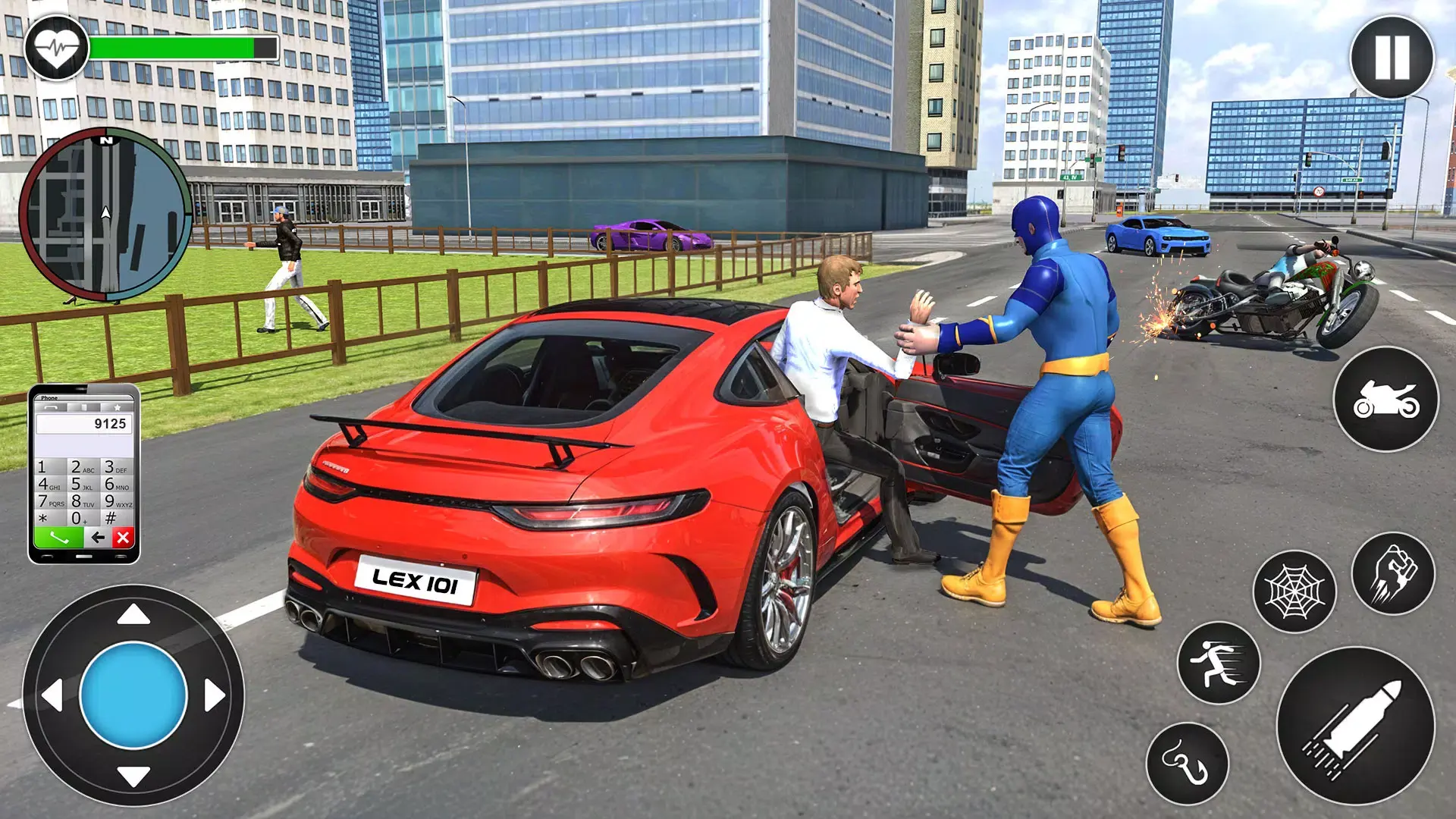 超能英雄都市激战（Open World Hero Fighting Sim）游戏
