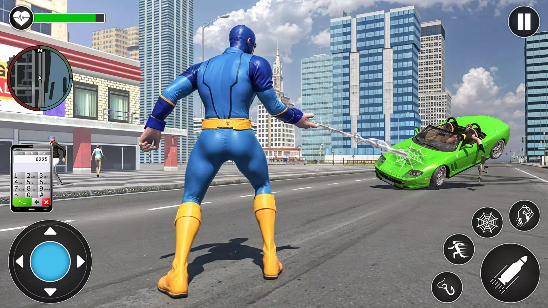 超能英雄都市激战（Open World Hero Fighting Sim）游戏
