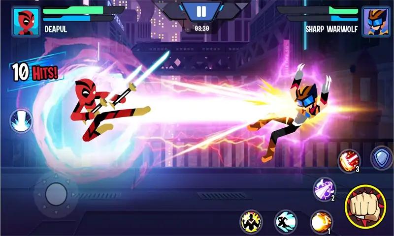 火柴人勇士超级暗影格斗app手机版 第1张图