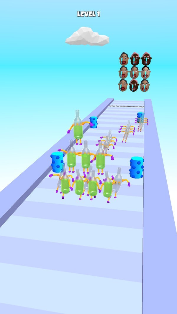 瓶子人快跑手机游戏 第1张图