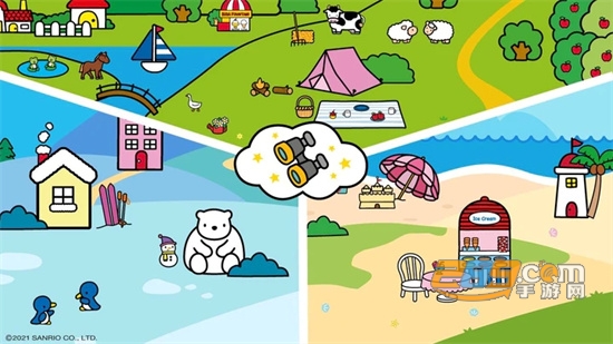 HelloKitty晚安游戏手机版 第1张图