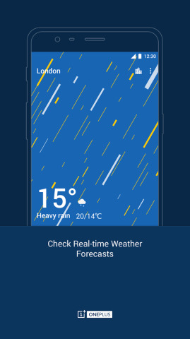 一加天气软件 第1张图