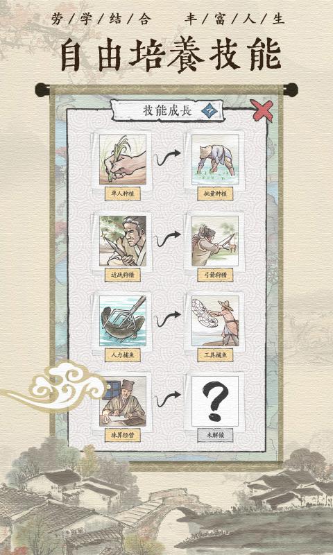 古代乡村人生内置修改器版 第1张图