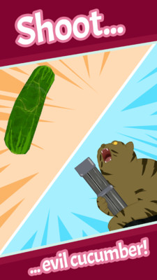猫咪拍黄瓜 第1张图