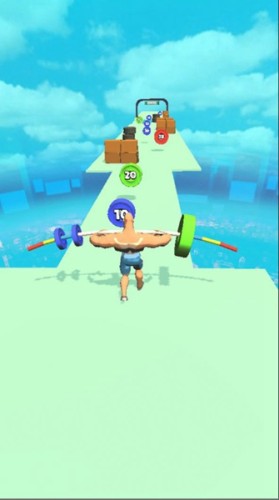 举起杠铃就跑游戏 第1张图