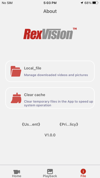 rexvision行车记录手机 第1张图