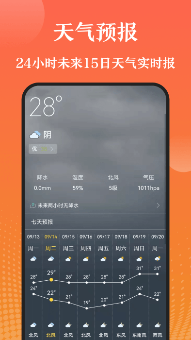 手机天气湿度计手机版 第1张图
