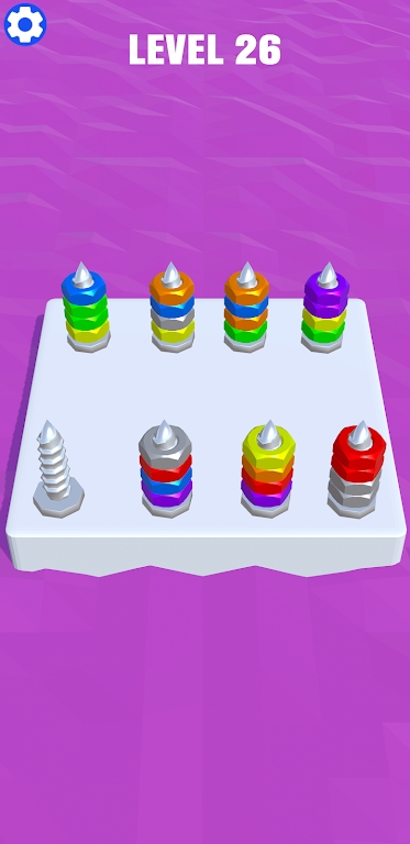 排序螺钉3D 第1张图