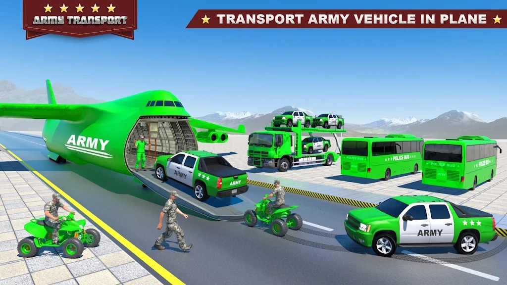 美国陆军汽车运输车 第1张图