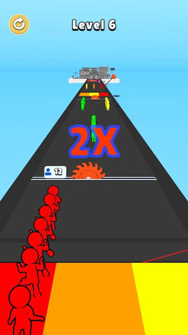 创意小子彩色跑步鞋 第1张图