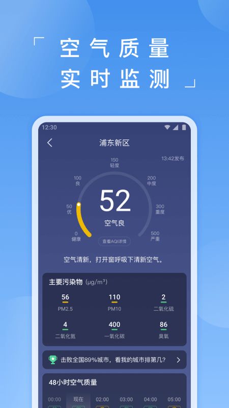 蚂蚁天气 第1张图