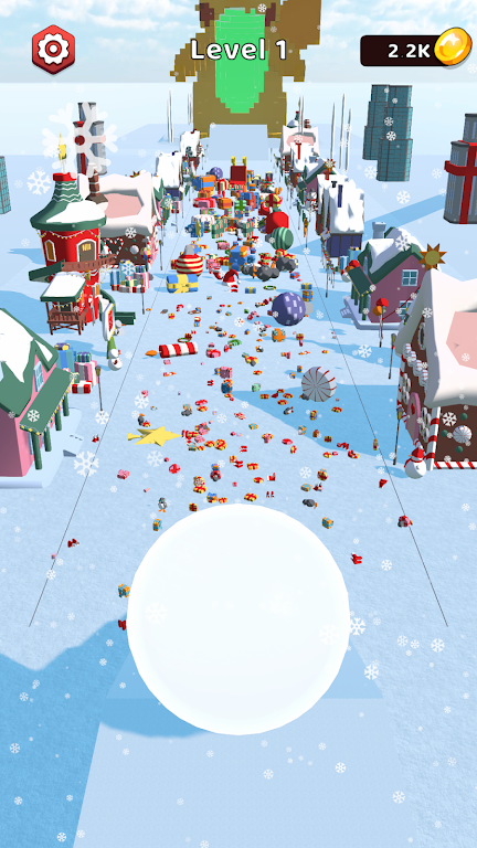 雪球滚落爆炸 第1张图