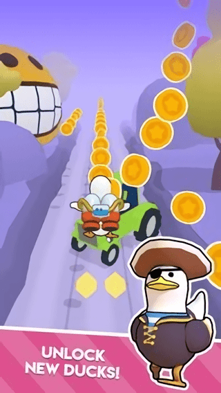 奔跑的鸭子跑酷 第1张图